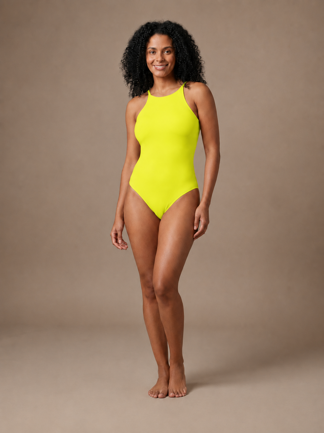 BODY TIRANTES Amarillo neon