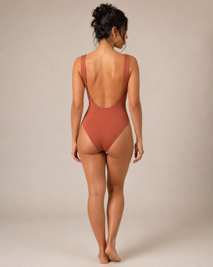 BODY ANDREA Terracota espalda
