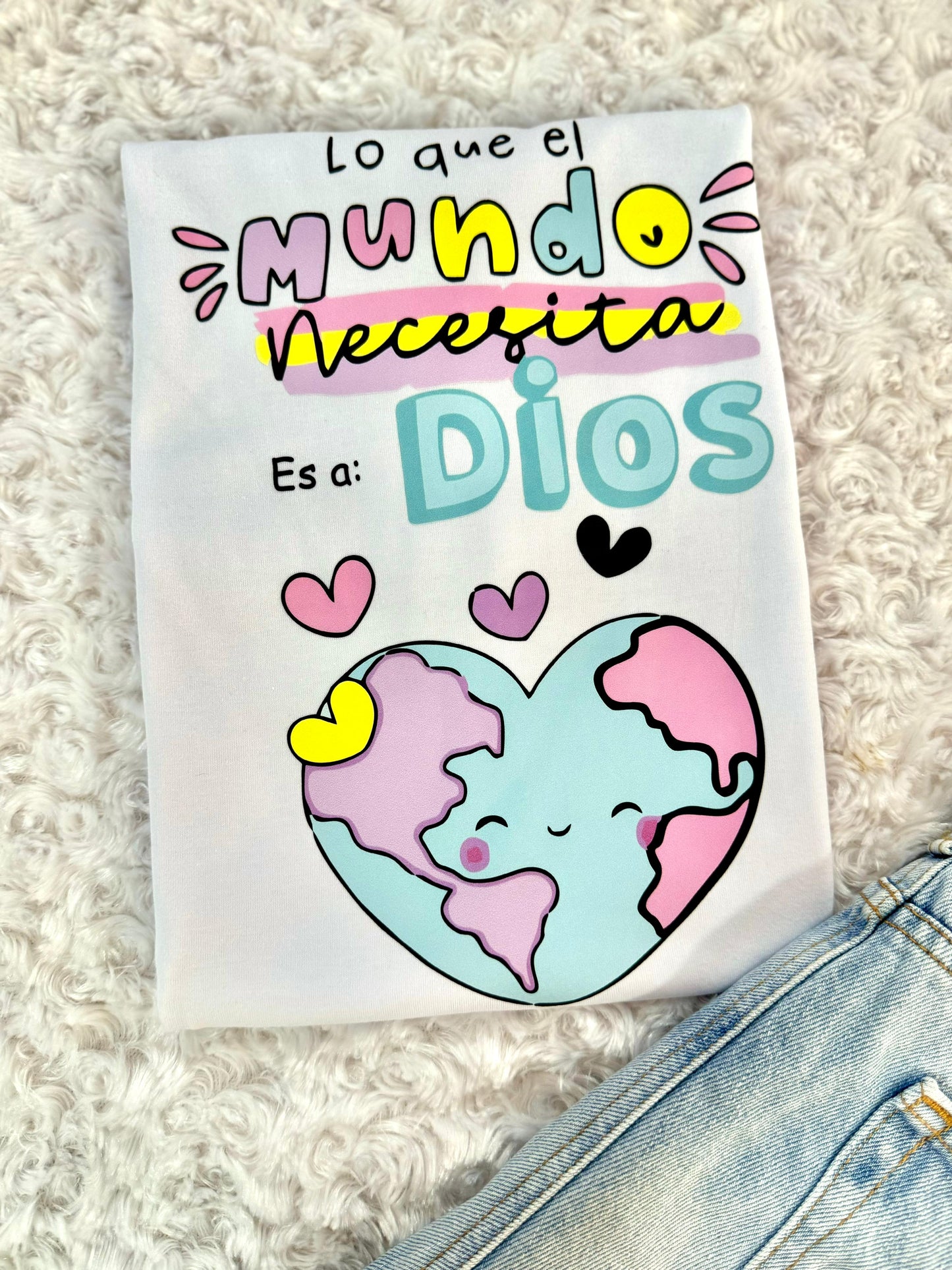 Dama alg estampado Dios
