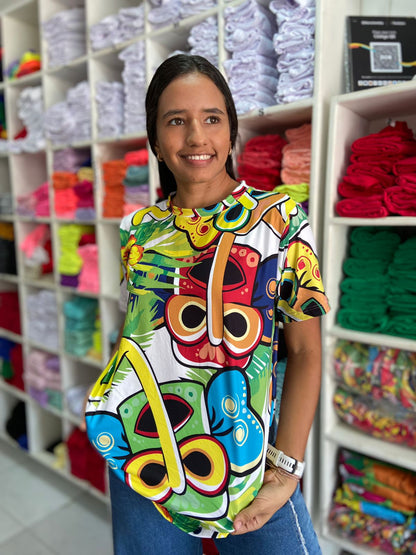 CAMISETA FULL PRINT ESTAMPADA MARIMONDA