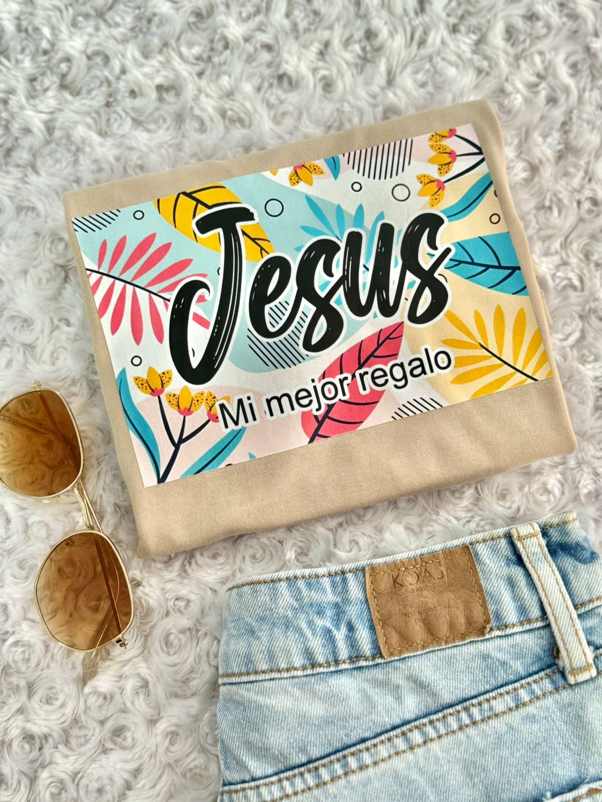 Dama alg estampado jesus