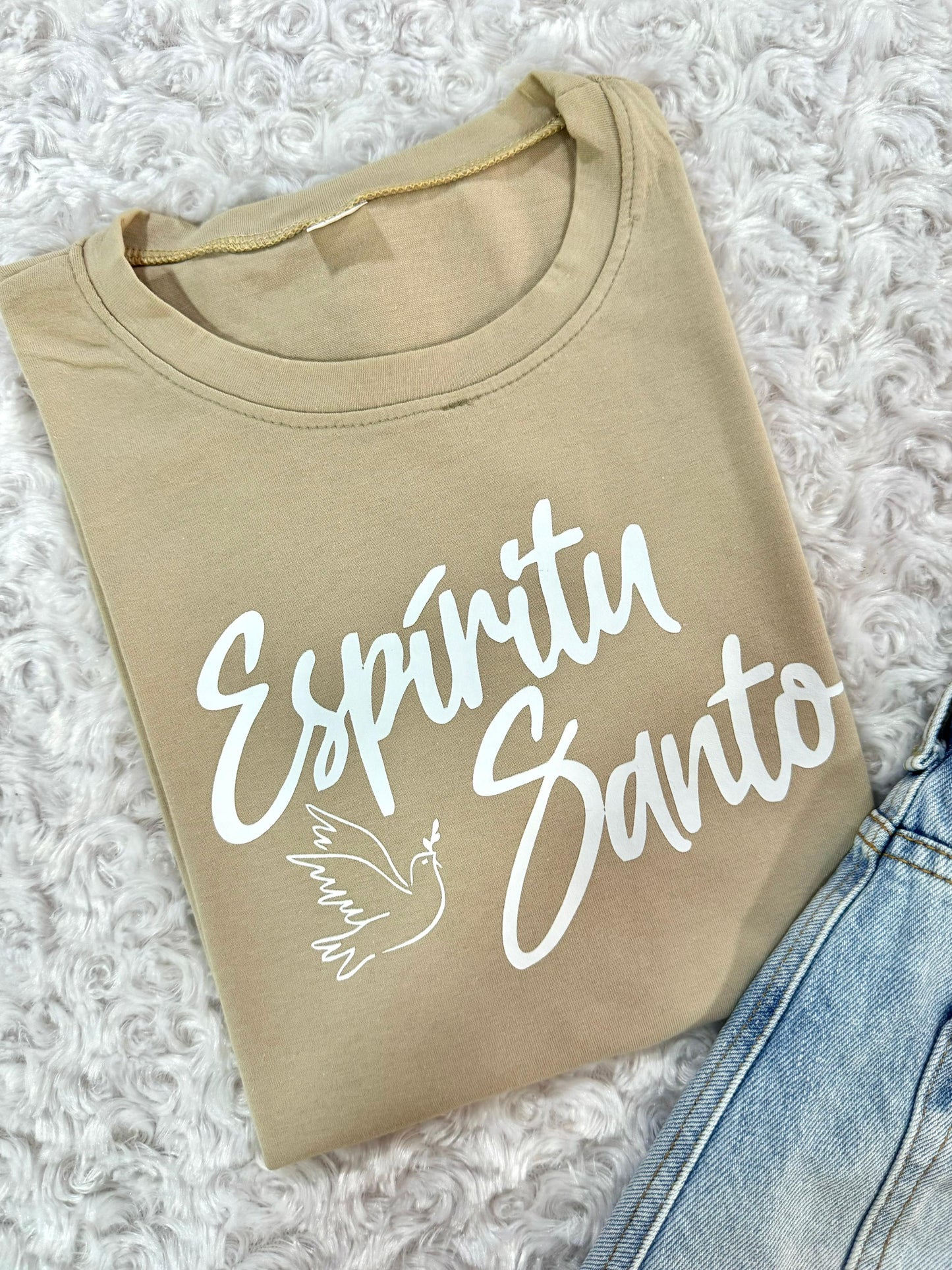 Dama alg estampado espiritu santo
