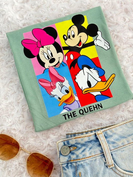 Dama alg estampado mikey