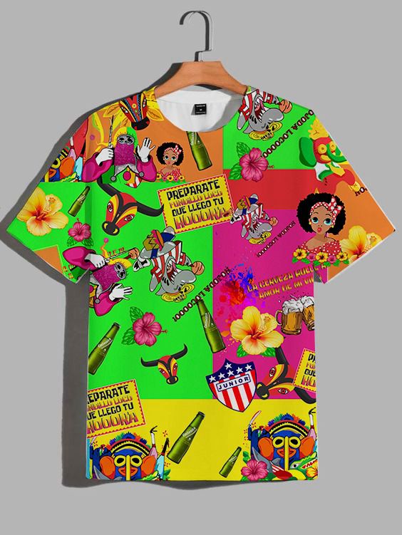 CAMISETA ESTAMPADA JUNIOR - PD
