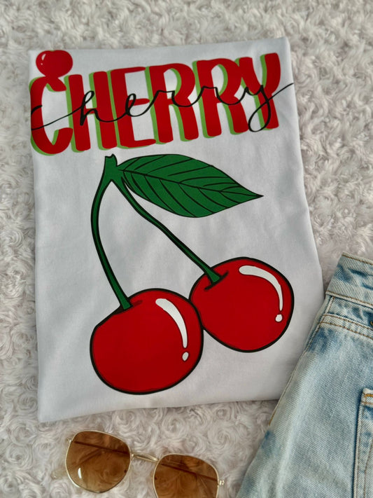 Dama alg estampado cherry