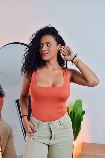 Body cuadrado terracota