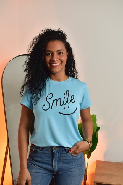 Dama Pd Estampado Smile