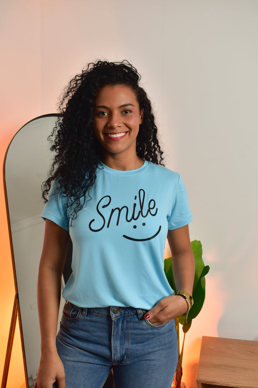 Dama Pd Estampado Smile