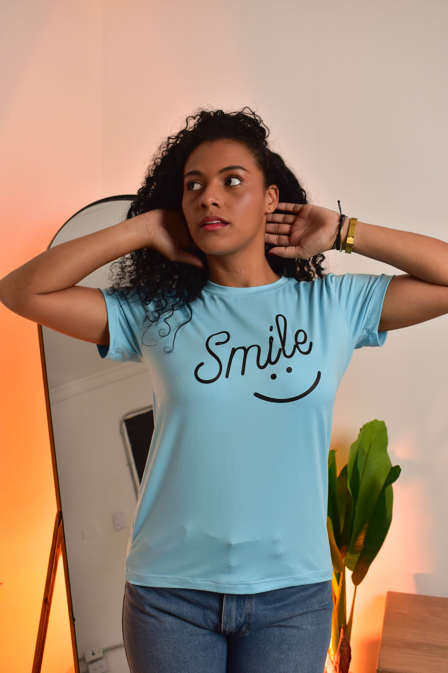 Dama Pd Estampado Smile