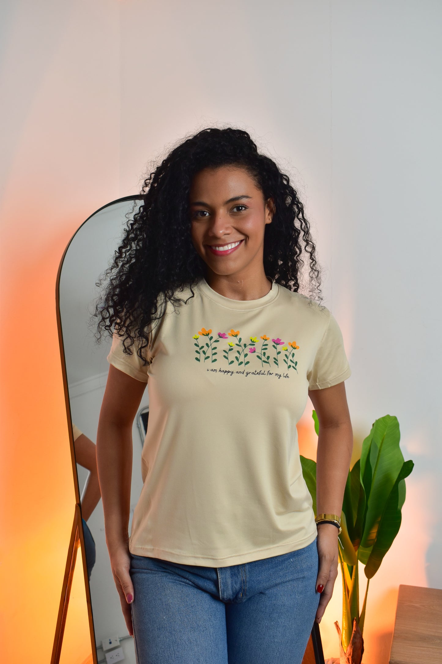 Dama Pd Estampado Flores