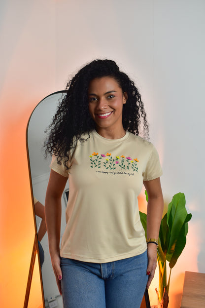 Dama Pd Estampado Flores