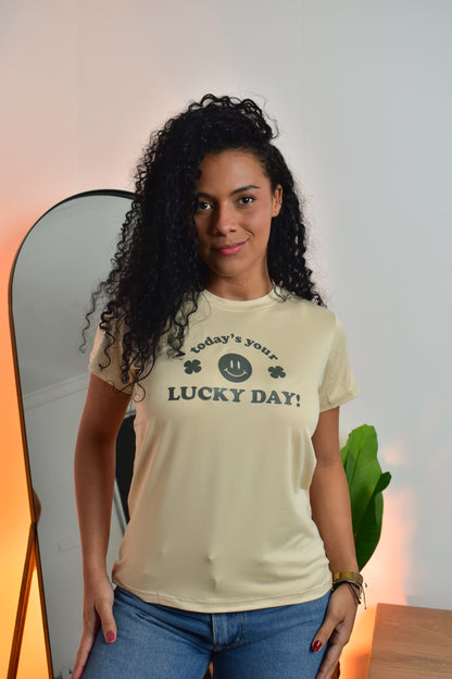 Dama Pd estampado Lucky day