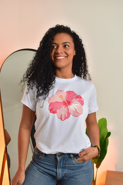 Dama Pd estampado talla única Rosa