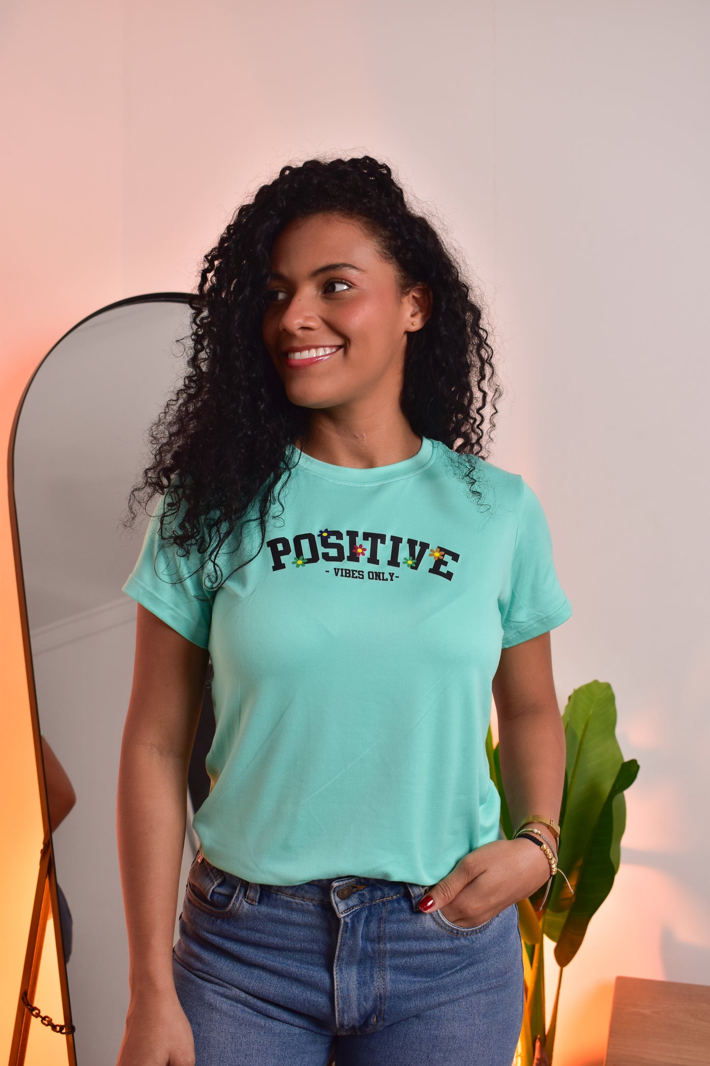 Dama pd estampado positive