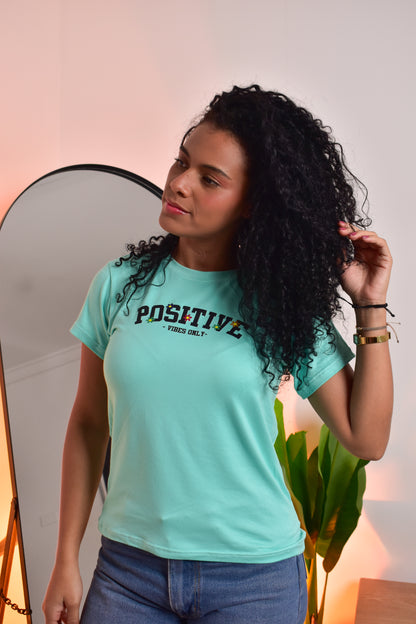 Dama pd estampado positive