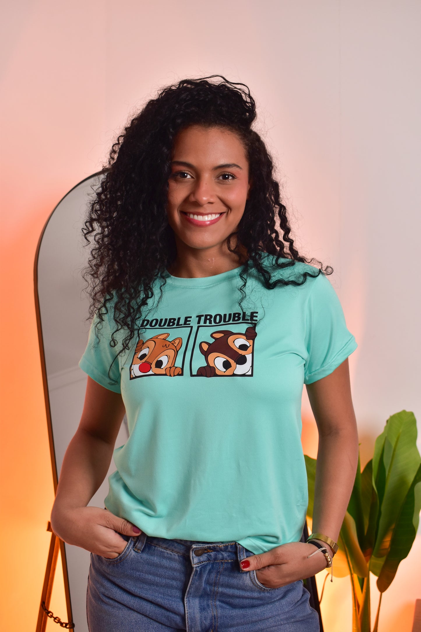 Dama pd estampado Double trouble