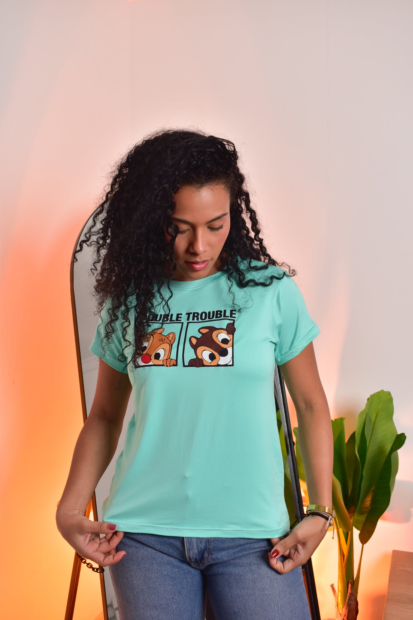 Dama pd estampado Double trouble