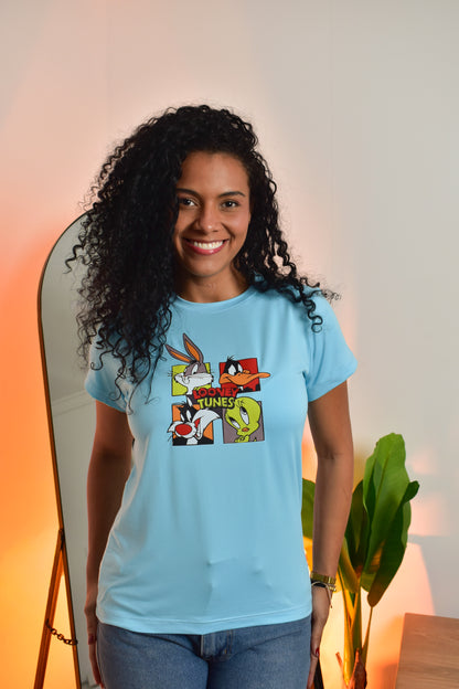 Dama pd estampado Loony tunes