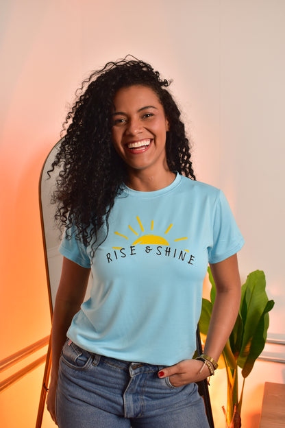 Dama pd estampado rise and shine