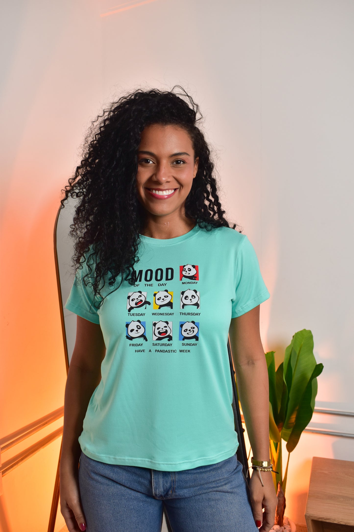 Dama pd estampado mood