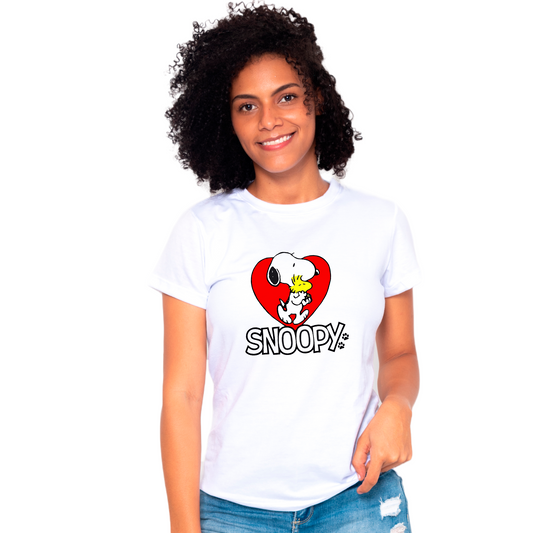 Dama pd estampado snoopy