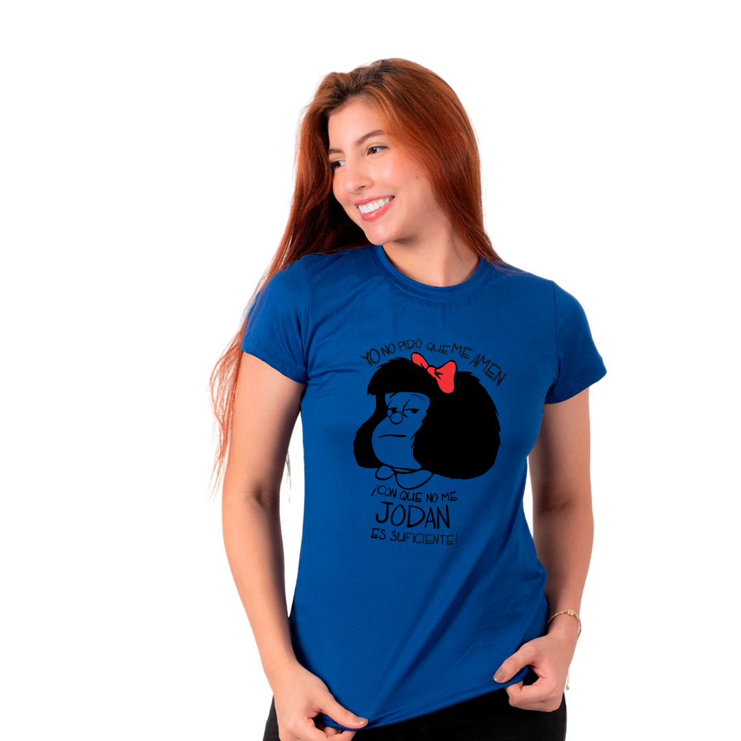 Dama alg estampado mafalda