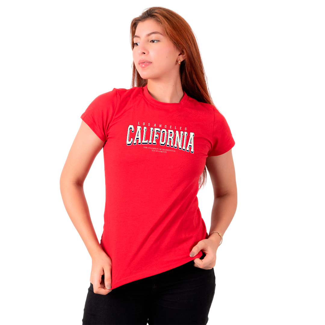 Dama alg estampado california