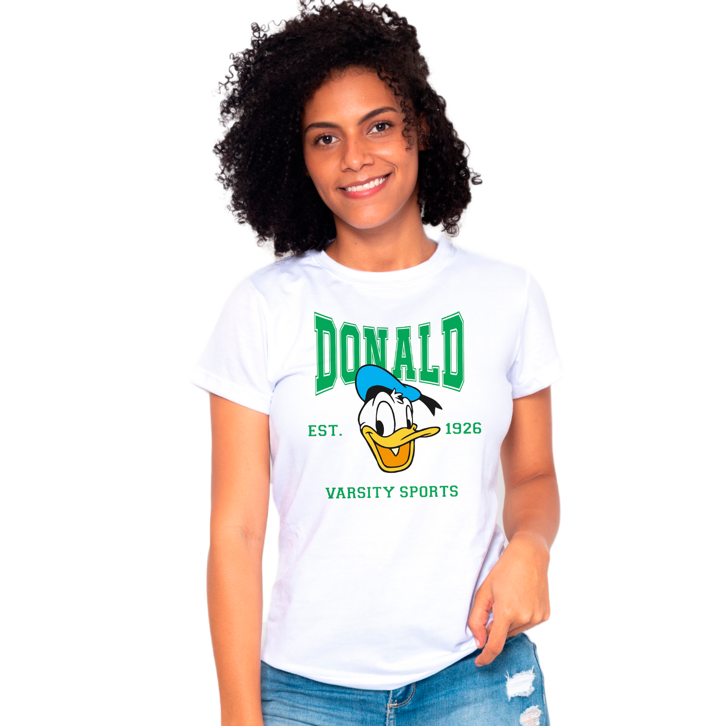 Dama pd estampado donald