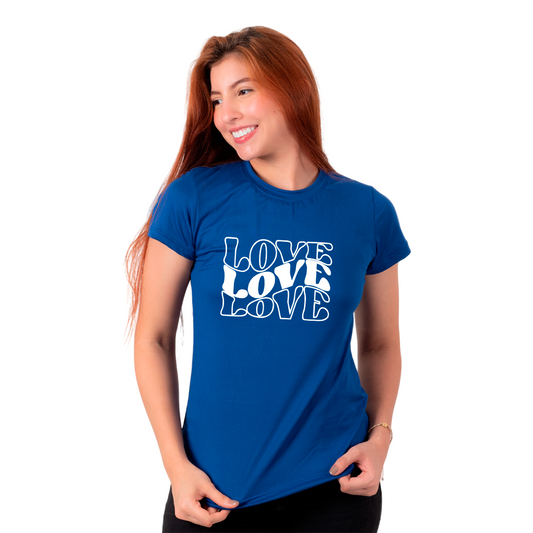 Dama alg estampado love love