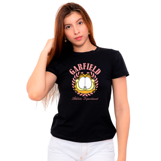 Dama alg estampado garfield
