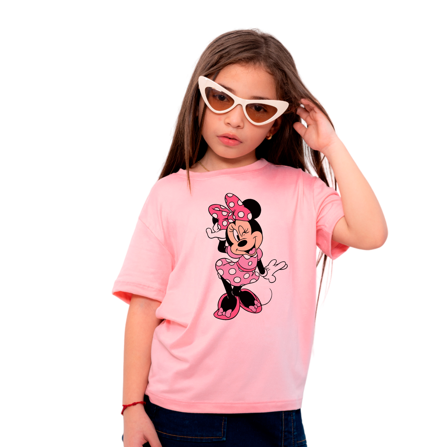 Niño pd estampado minnie rosado