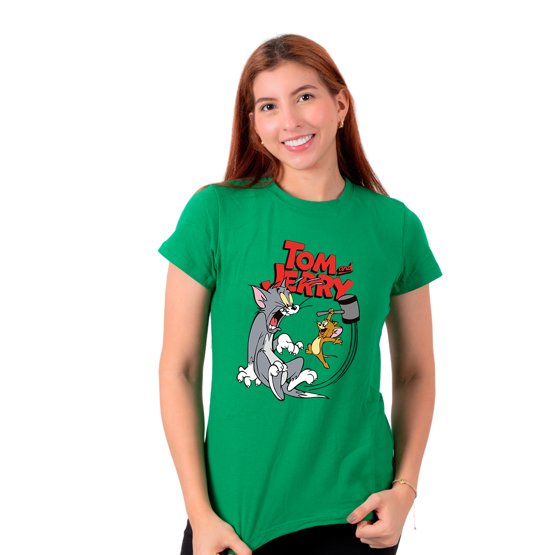 Dama alg estampado tom y jerry