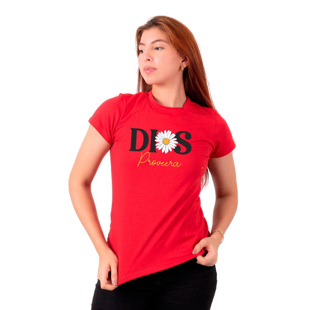 Dama alg estampado Dios