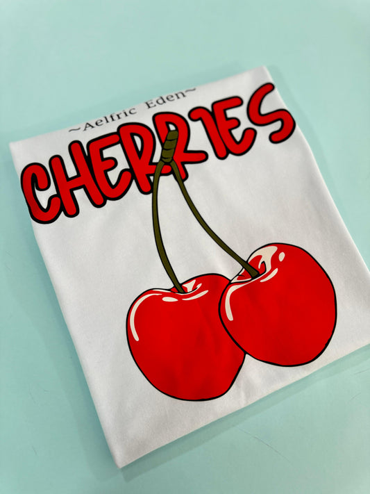 Dama alg estampado cherry