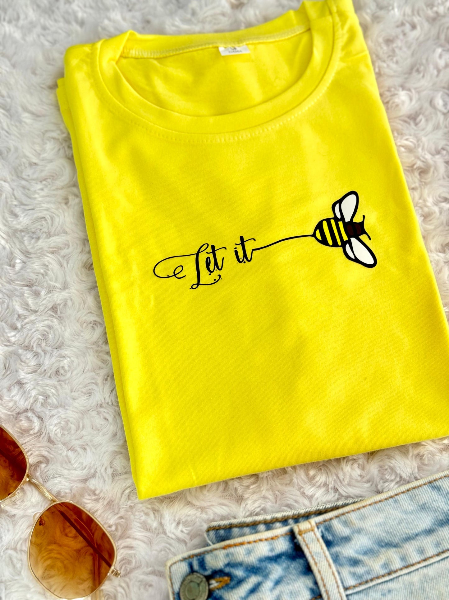 Dama alg estampado bee