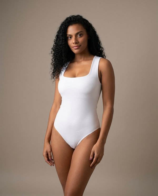 Body cuadrado blanco