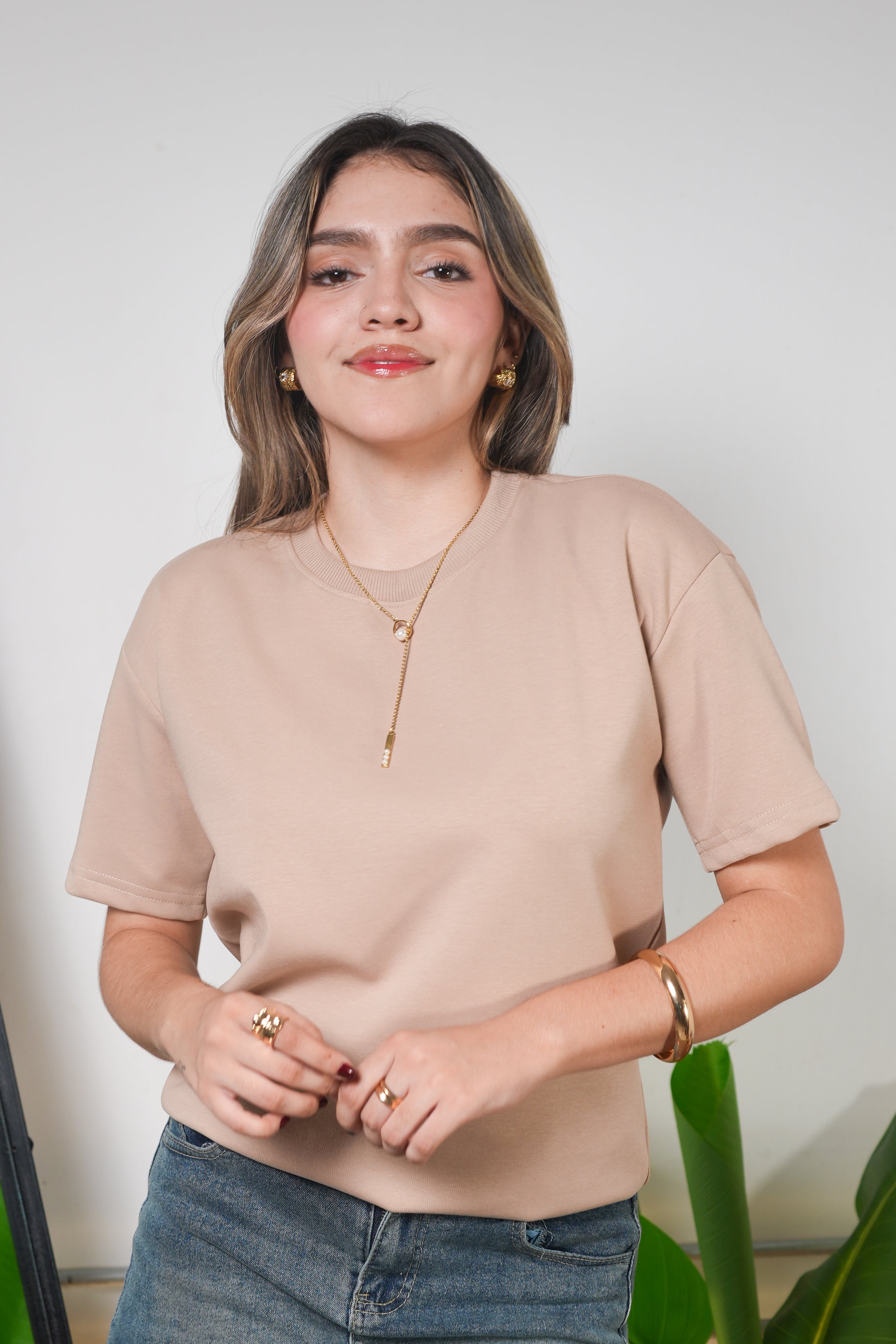 OVERSIZE QATAR DAMA Camel